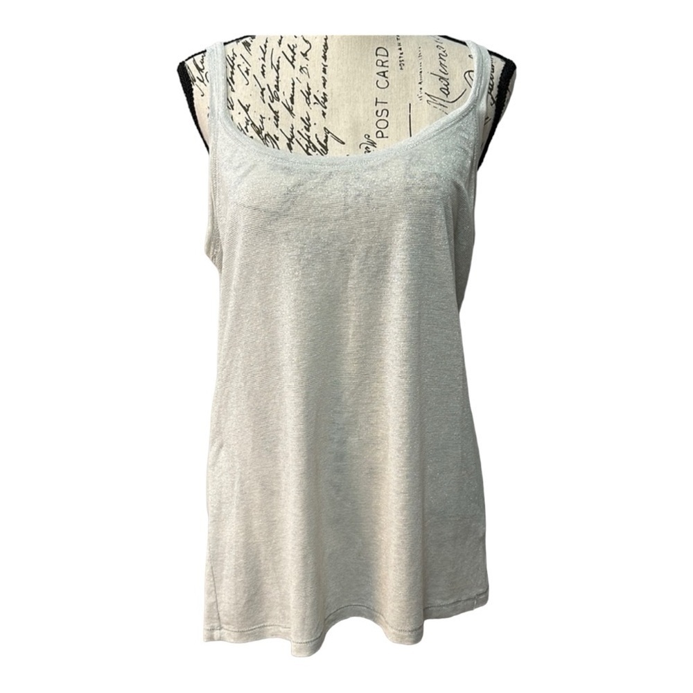 Jennifer Lopez Sparkly Silver Tank ๐ - Picture 2 of 9